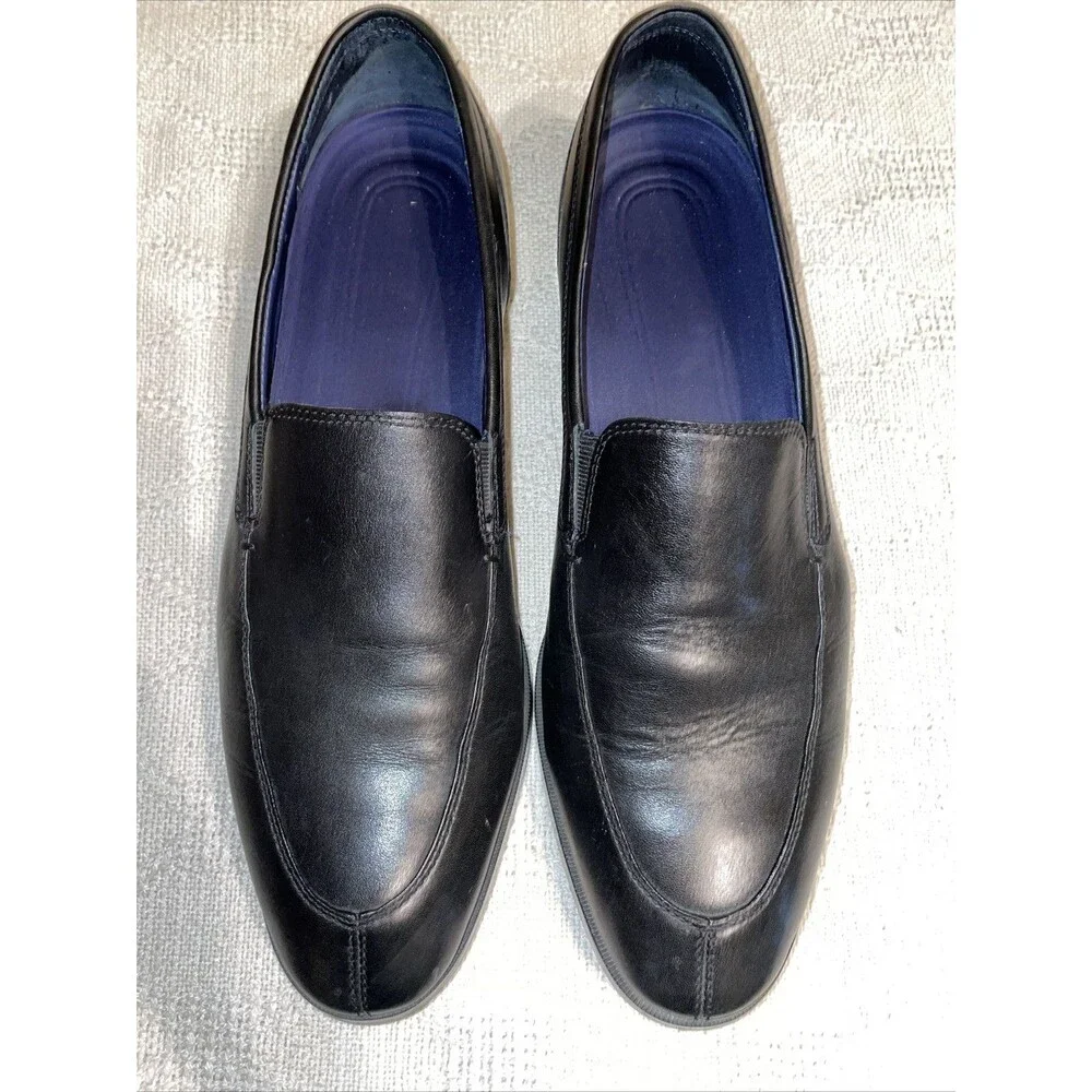 Cole Haan Men’s Dress Shoes Size 11 M Black Leather Business Bicycle Toe
